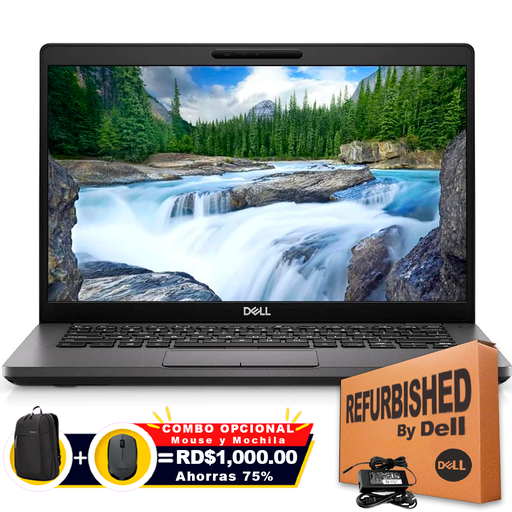 [726449501105RFF] ❞𝐑𝐞𝐟𝐮𝐫𝐛𝐢𝐬𝐡𝐞𝐝❞ Dell Latitude 5401 14" FHD Core™ i5-9300H 512GB SSD 16GB W10 Pro BLACK