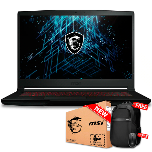 [9S716R821436] MSI GF63 THIN 15.6" FHD 144Hz Core™ i7-12650H 512GB SSD 16GB W11 NVIDIA® RTX 4060 8GB BLACK