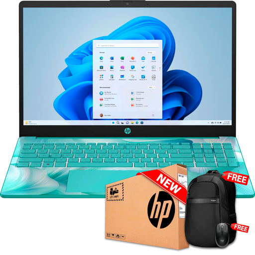 [HP15FD0105] HP 15-FD0105 15.6&quot; HD Touch Intel N100 128GB SSD 4GB W11 AQUAMARINE SKY Bcklt