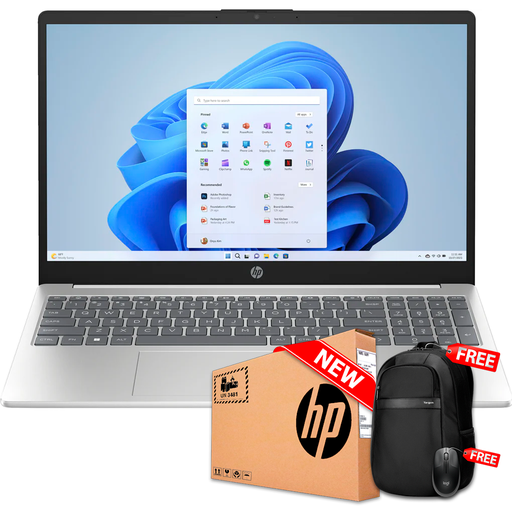 [HP15FD0101] HP 15-FD0101DS 15.6&quot; (1366x768) Touch Intel N100 128GB SSD 4GB W11 DIAMOND WHITE Bcklt