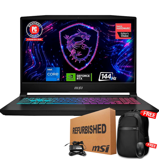 [9S717L541803RFF] ❞𝐑𝐞𝐟𝐮𝐫𝐛𝐢𝐬𝐡𝐞𝐝❞ MSI KATANA 17 17.3&quot; FHD 144Hz Core™ i9-13900H 1TB SSD 16GB W11 NVIDIA® RTX 4060 8GB BLACK RGB Bcklt