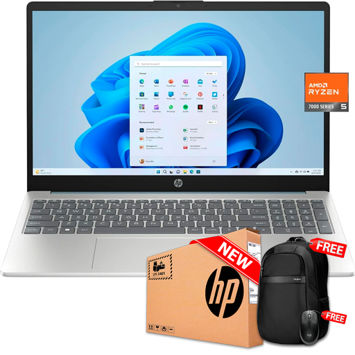 [HP15FC0037] HP 15-FC0037 15.6&quot; FHD Ryzen™ 5 7520U 256GB SSD 8GB W11 MOONLIGHT BLUE