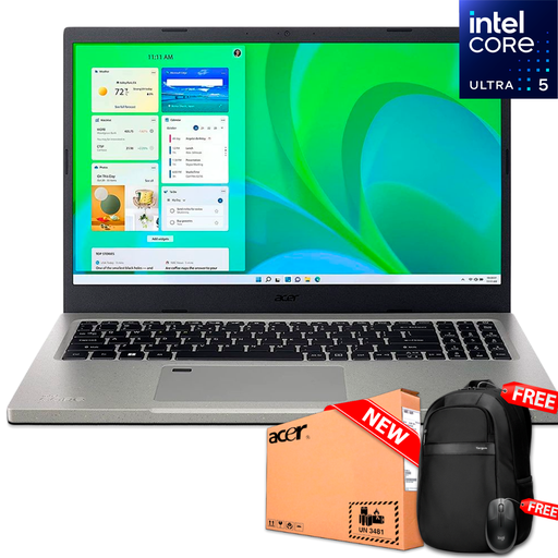 [NXKU3AA002] Acer Aspire Vero AV16-51P-58KU 16" FHD Core™ Ultra 5 125U 512GB SSD 8GB W11 IRON Bcklt