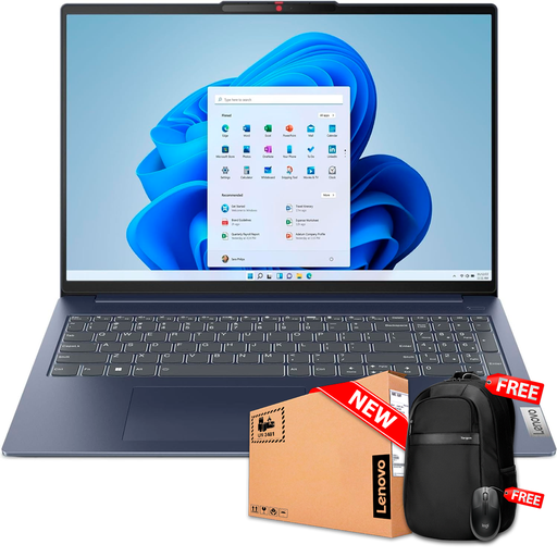 [83DDX001US] Lenovo SLIM 5 16AHP9 16&quot; (1920x1200) Touch Ryzen™ 5 8645HS 512GB SSD 16GB W11 BLUE Backlt