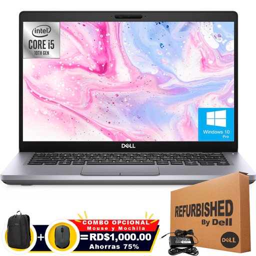 [DL5411I551232RFF] ❞𝐑𝐞𝐟𝐮𝐫𝐛𝐢𝐬𝐡𝐞𝐝❞ Dell Latitude 5411 14&quot; FHD Core™ i5-10400H 2.6GHz 512GB SSD 32GB W11 Pro Bcklt