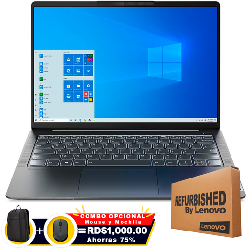 [82L700BNUSRFF] ❞𝐑𝐞𝐟𝐮𝐫𝐛𝐢𝐬𝐡𝐞𝐝❞ Lenovo 5 PRO 14ACN6 14" 2.2K (2240x1400) Touch IPS Ryzen™ 7 5800U 512GB SSD 16GB W11 NVIDIA® MX450 2GB STORM GREY Bcklt