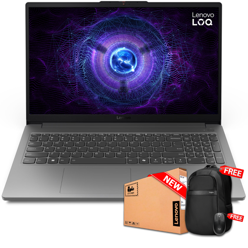 [83LK0001US] Lenovo LOQ 15IAX9E 15.6" FHD 144Hz Core™ i5-12450HX 512GB SSD 8GB W11 NVIDIA® RTX 2050 4GB GRAY