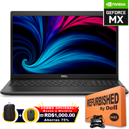 [LAT0129256RFF] ❞𝐑𝐞𝐟𝐮𝐫𝐛𝐢𝐬𝐡𝐞𝐝❞ Dell Latitude 3520 15.6&quot; Core™ i5-11th 256GB SSD 8GB W11 Pro MX350 2G