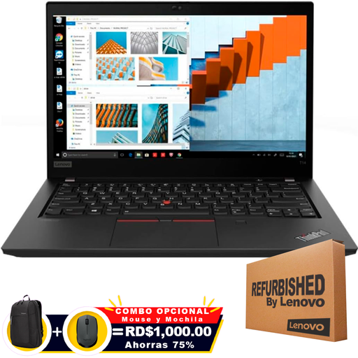 [LT14G2I525616RFF] ❞𝐑𝐞𝐟𝐮𝐫𝐛𝐢𝐬𝐡𝐞𝐝❞ Lenovo ThinkPad T14 G2 14&quot; FHD Core™ i5-1145G7 256GB SSD 16GB W10 Pro BLACK Bcklt
