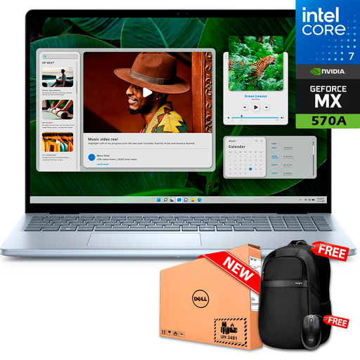 [INS0178190] Dell Inspiron 5640 16&quot; (2560x1600) Core™ 7 150U 1TB SSD 16GB W11 NVIDIA® MX570A 2GB ICE BLUE Bcklt