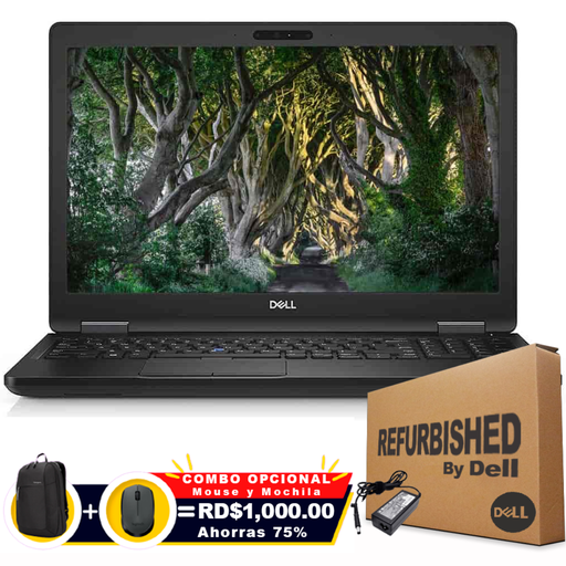 [LAT5590I525616GRFF] ❞𝐑𝐞𝐟𝐮𝐫𝐛𝐢𝐬𝐡𝐞𝐝❞ Dell Latitude 5590 15.6&quot; FHD Core™ i5-8350U 256GB SSD 16GB W10 Pro BLACK