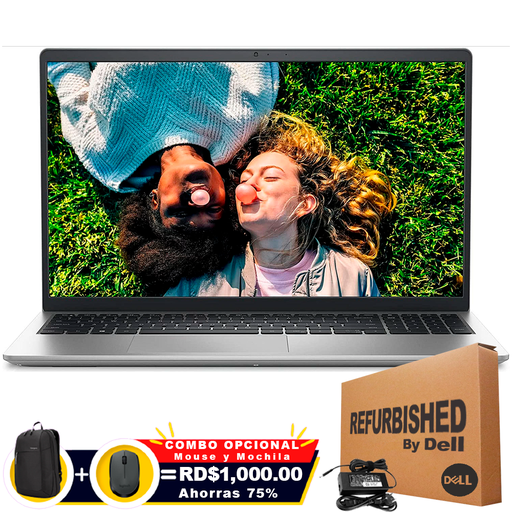 [INS0168052RFF] ❞𝐑𝐞𝐟𝐮𝐫𝐛𝐢𝐬𝐡𝐞𝐝❞ Dell Inspiron 3525 15.6" FHD 120Hz Ryzen™ 7 5700U 512GB SSD 16GB W11 Pro SILVER