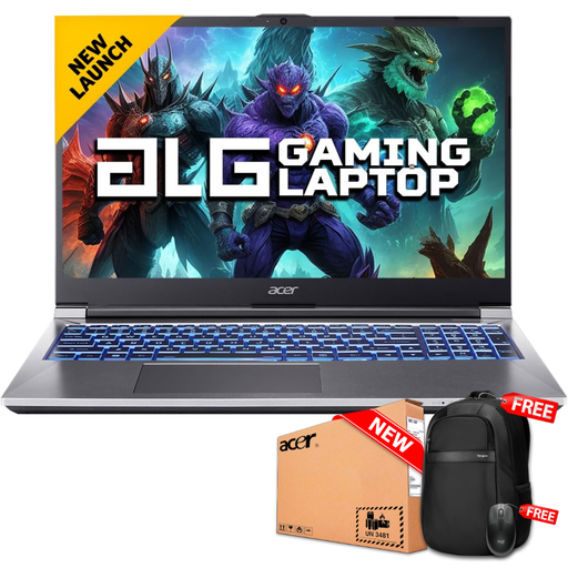 [UN34CSI002] Acer ALG AL15G-52 15.6" FHD Core™ i5-12450H 512GB SSD 16GB NVIDIA® RTX 2050 4GB W11 BLACK