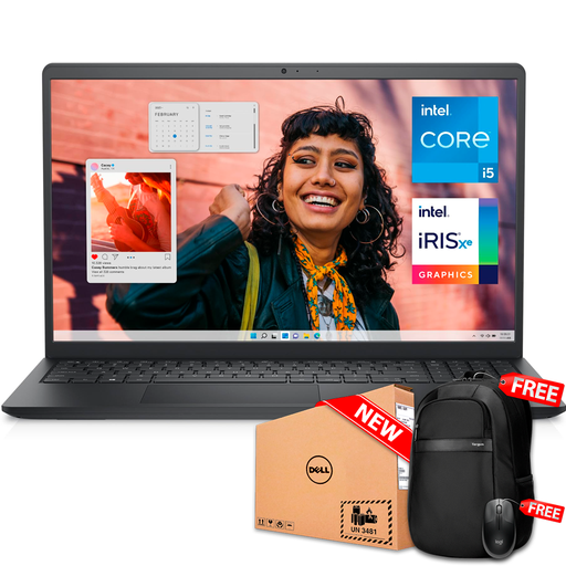 [I3520H02DFBLK] Dell Inspiron 15 3520 15.6" FHD Core™ i5-1334U 512GB SSD 8GB W11 BLACK