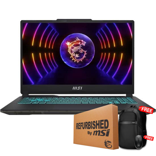 [9S715K111218RFF] ❞𝐑𝐞𝐟𝐮𝐫𝐛𝐢𝐬𝐡𝐞𝐝❞ MSI CYBORG 15 A13VE-218 15.6" FHD 144Hz IPS Core™ i7-13620H 512GB SSD 16GB W11 RTX 4050 6GB BLACK Bcklt