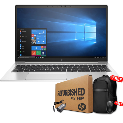 [KL02113RFF] ❞𝐑𝐞𝐟𝐮𝐫𝐛𝐢𝐬𝐡𝐞𝐝❞ HP EliteBook 855 G8 15.6" FHD Touch Ryzen™ 7 5850U 256GB SSD 16GB W10 Pro SILVER