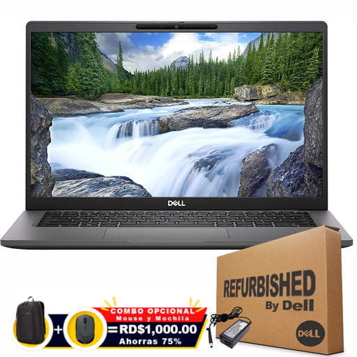 [DTS7420I525616RFF] ❞𝐑𝐞𝐟𝐮𝐫𝐛𝐢𝐬𝐡𝐞𝐝❞ Dell Latitude 7420 14" FHD Touch Core™ i5-1145G7 256GB SSD 16GB W10 Pro Bcklt DARK GRAY