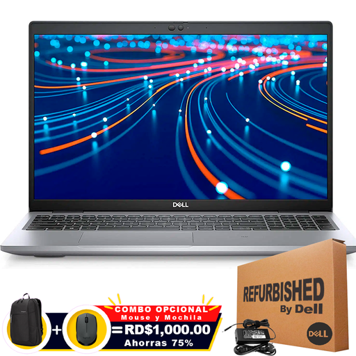 [DLT5520I751216RFF] ❞𝐑𝐞𝐟𝐮𝐫𝐛𝐢𝐬𝐡𝐞𝐝❞ Dell Latitude 5520 15.6" FHD Core™ i7-1185G7 512GB SSD 16GB W11 Pro Bcklt GRAY