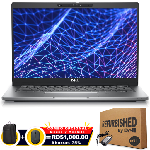 [DE5330I732512RFF] ❞𝐑𝐞𝐟𝐮𝐫𝐛𝐢𝐬𝐡𝐞𝐝❞ Dell Latitude 5330 13.3" FHD Core™ i7-1265U 512GB SSD 32GB W11 Pro bcklt GRAY
