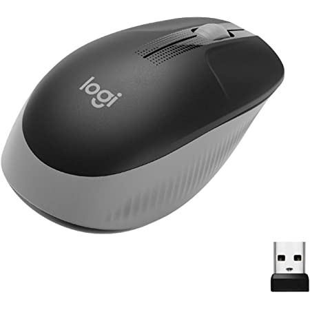 [097855183453] Logitech M190 Full-Size Wireless Mouse Charcoal