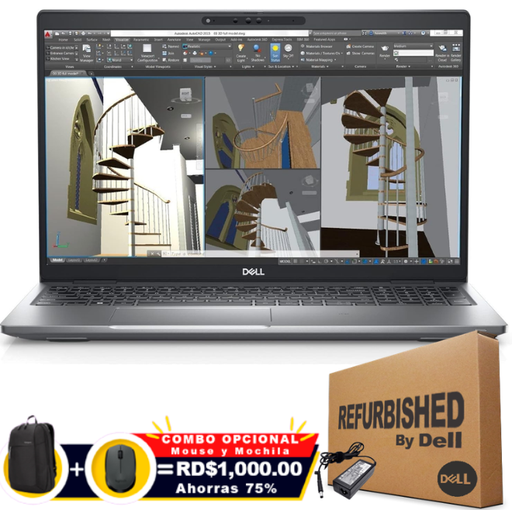 [DL3570I551216RFF] Dell Precision 3570 WORKSTATION 15.6" FHD Core™ i5-1250P 512GB SSD 16GB W11 Pro TITAN GRAY Bcklt