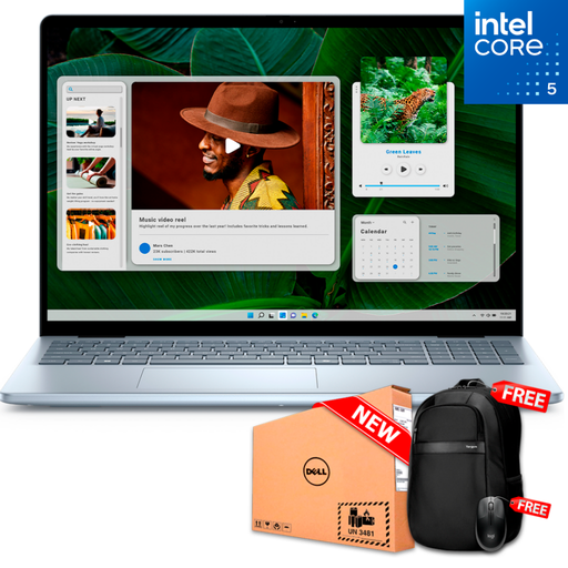[P131F001] Dell 16 DC16250 16" WUXGA FHD Touch Core™ 5 120U 512GB SSD 16GB W11 ICE BLUE